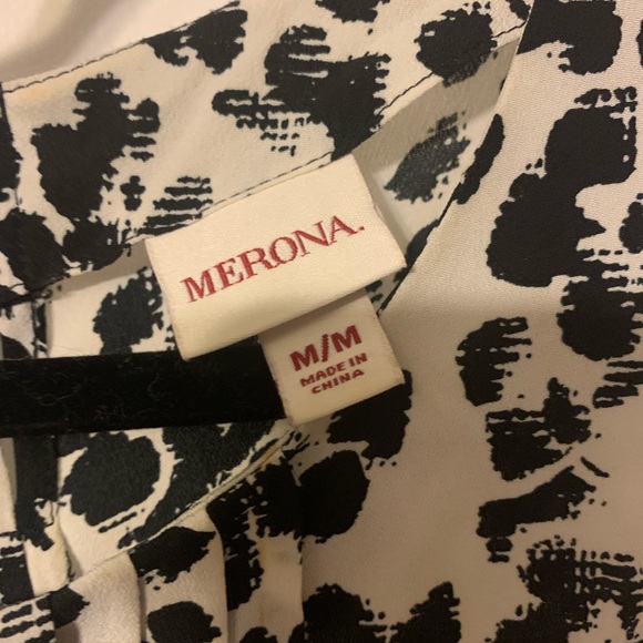 Animal print Tank Blouse - Picture 4 of 4